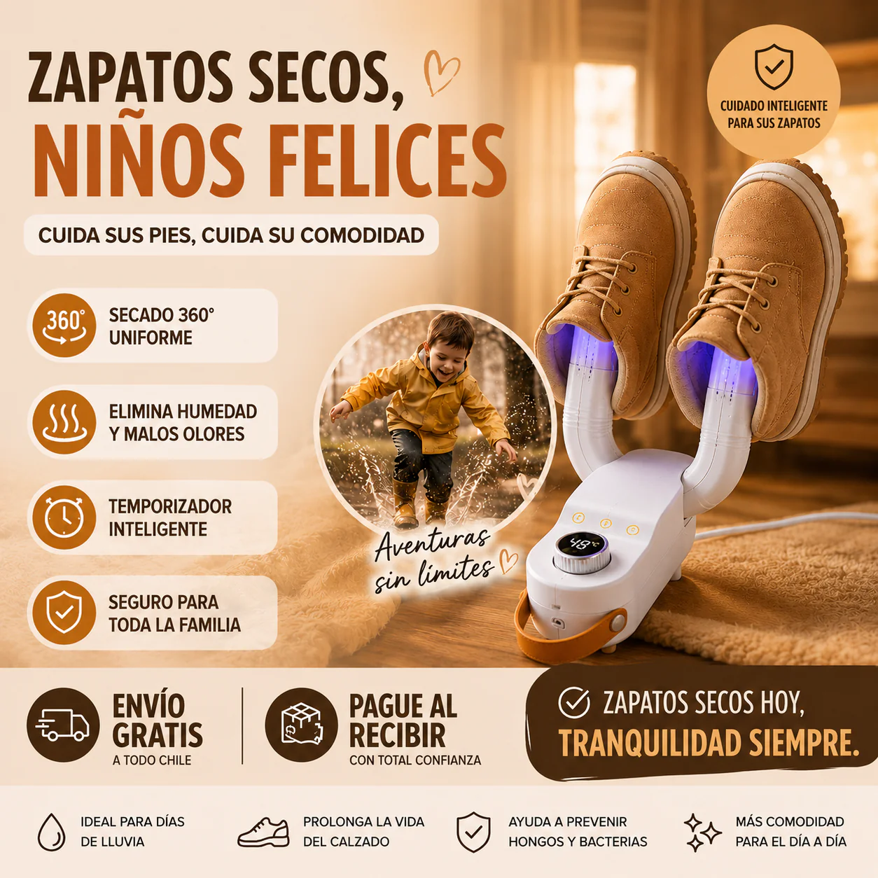 Secador Inteligente DryStep Pro®