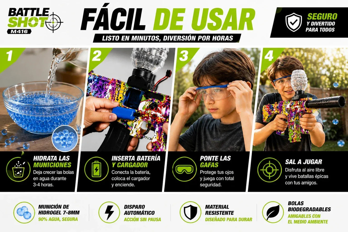 HydroGel Blaster Pro®
