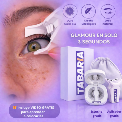 2X1 Pestañas Magnéticas Reutilizables Tabaria®