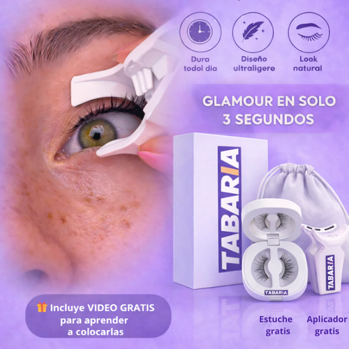 2X1 Pestañas Magnéticas Reutilizables Tabaria®