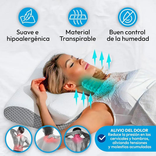 2X1 Almohada Cervical con Memoria Dhansani SAS®
