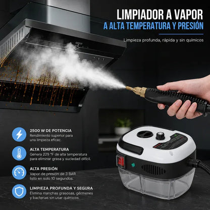 Limpiador a Vapor Portátil SteamForce®