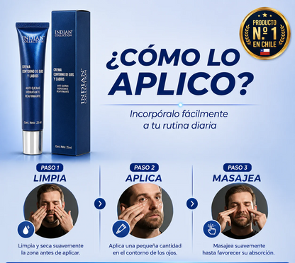 2X1 Crema Contorno de Ojos & Labios MenCare®