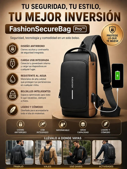 Bolso Antirrobo Premium FashionSecureBag Pro®