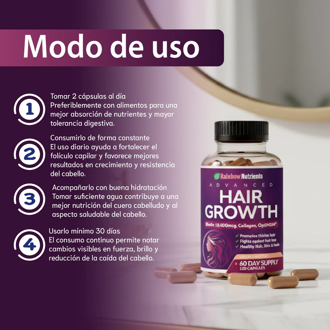 2X1 Tratamiento Capilar Hair Growth®