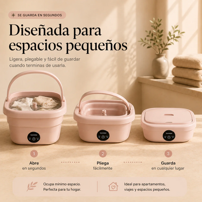 Mini Lavadora Portátil WashGo®