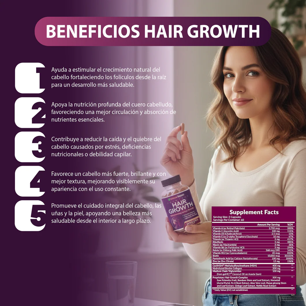2X1 Tratamiento Capilar Hair Growth®