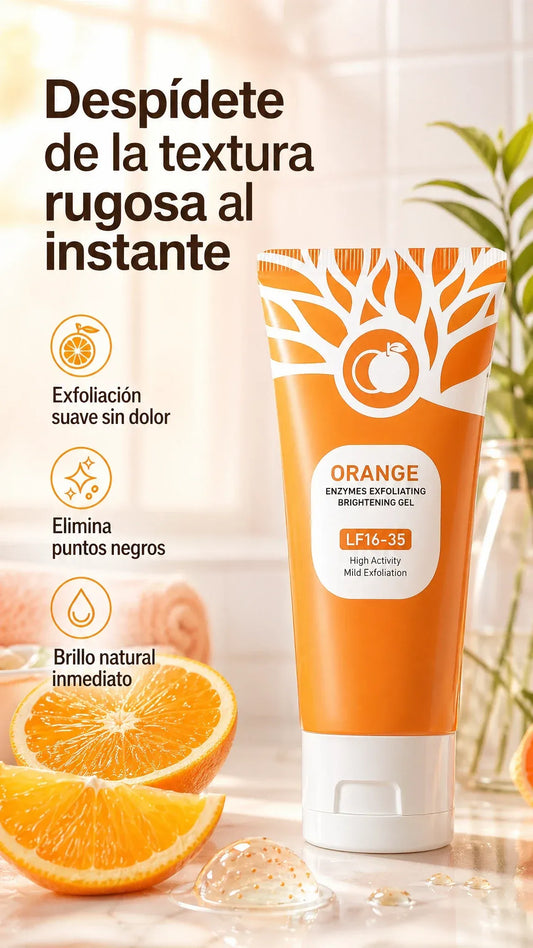 2X1 Gel Exfoliante Natural de Naranja OrangeGlow®