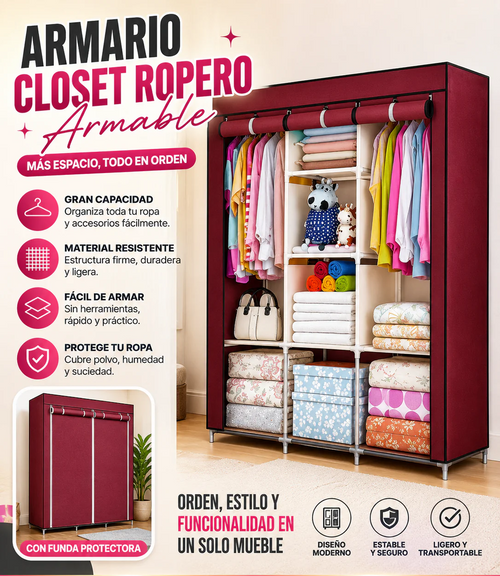 Closet Ropero Armable HomeCloset®