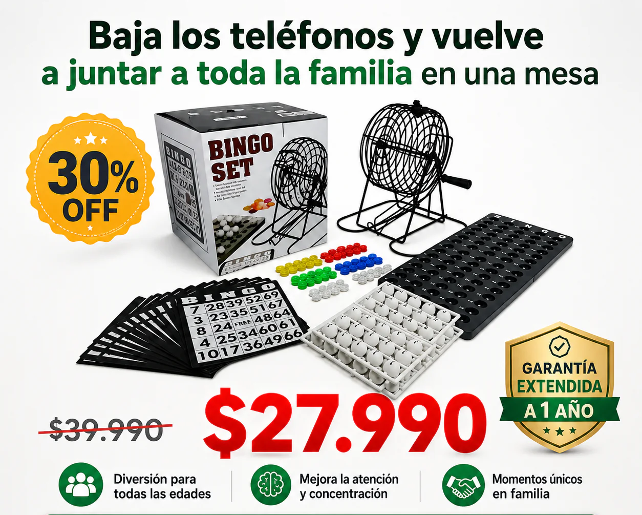 Bingo Clásico FamilyPlay®